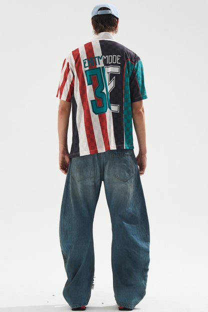 Scimitar Denim Trousers