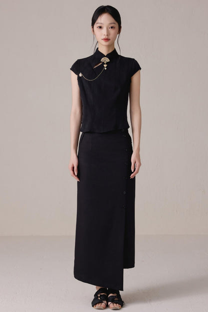 Summer Chic Chinese Style Blouse