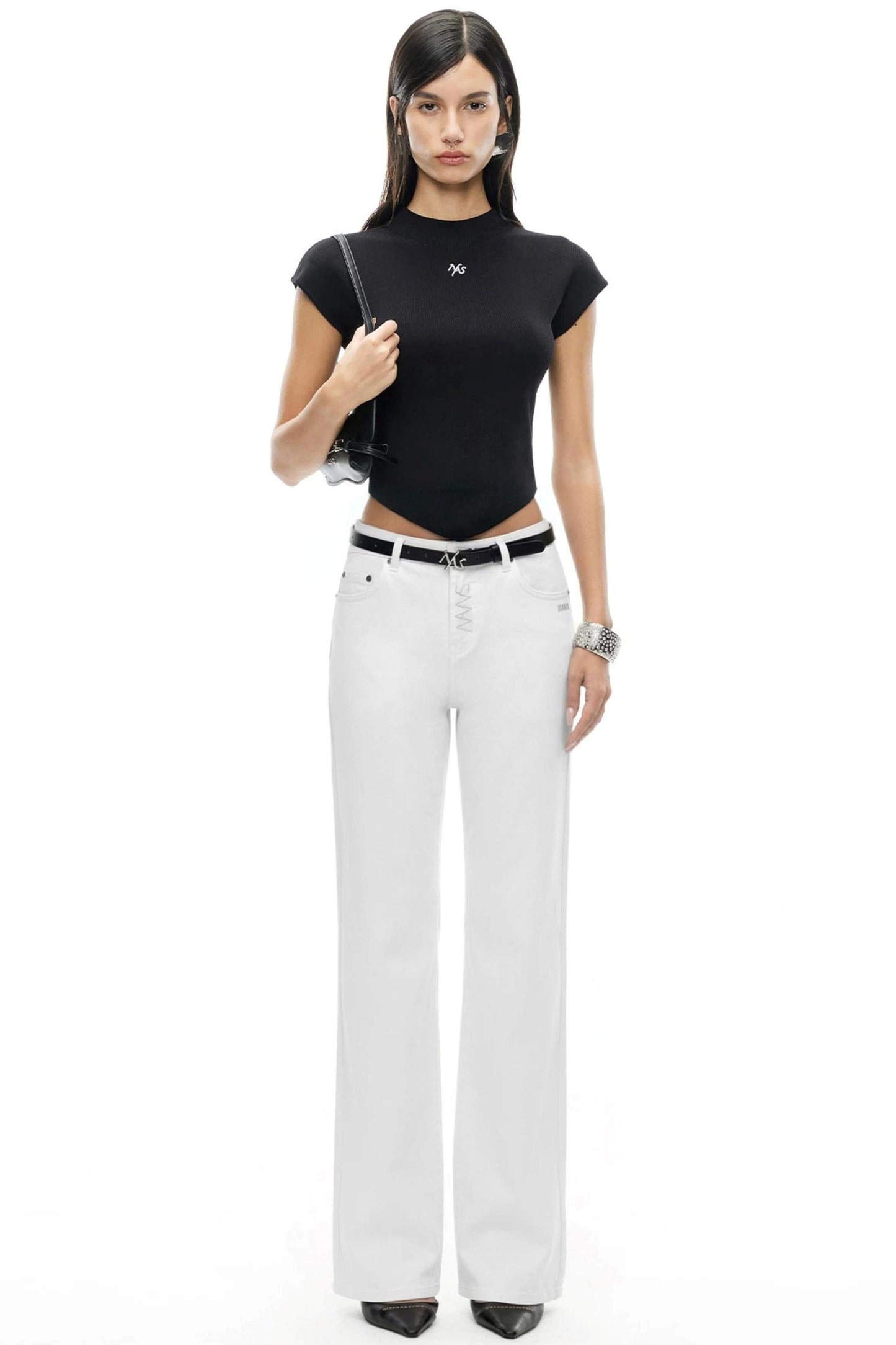 Golden Ratio Straight Leg Jeans