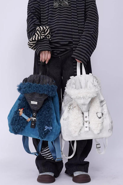 Ear Furry Crossbody Bag