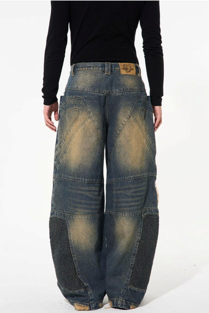 Distressed Denim Jeans