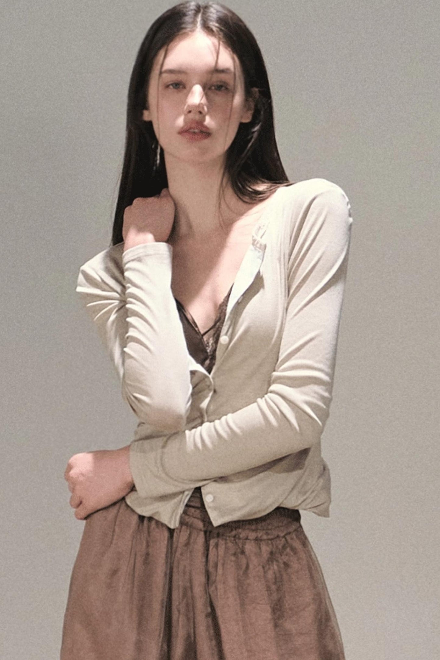 Reversible Bud Cardigan Top