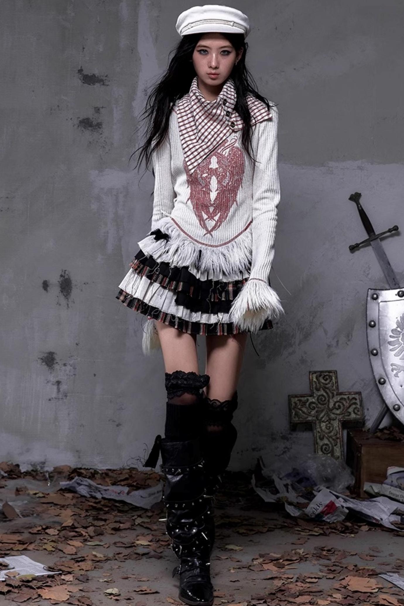 Vintage Christmas Turtleneck Sweater