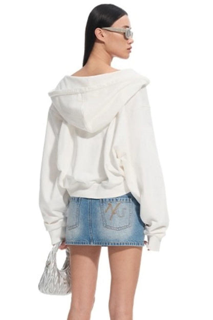 Volcano Hooded Denim Jacket