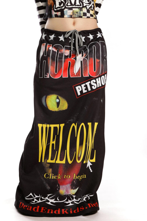 Punk Hot Girl Sweatshirt Skirt