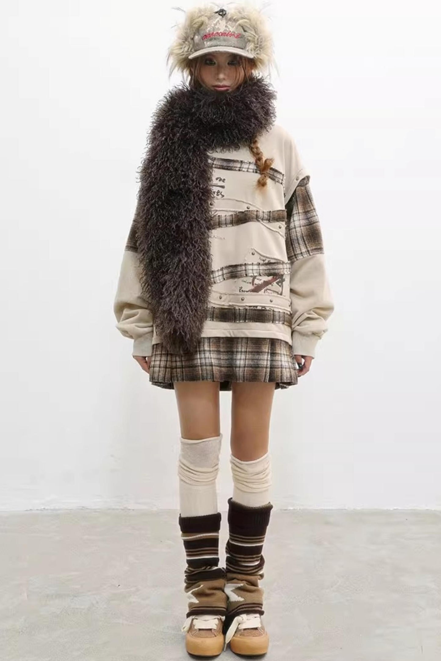 Paradise Wasteland Style Print Sweatshirt