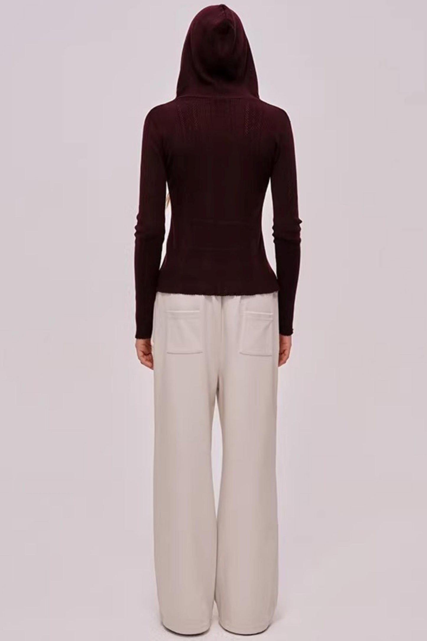 Skin-Friendly Ribbed Sweatpants