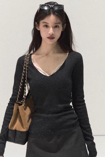Dreams of the Stars Wool Knitwear Top