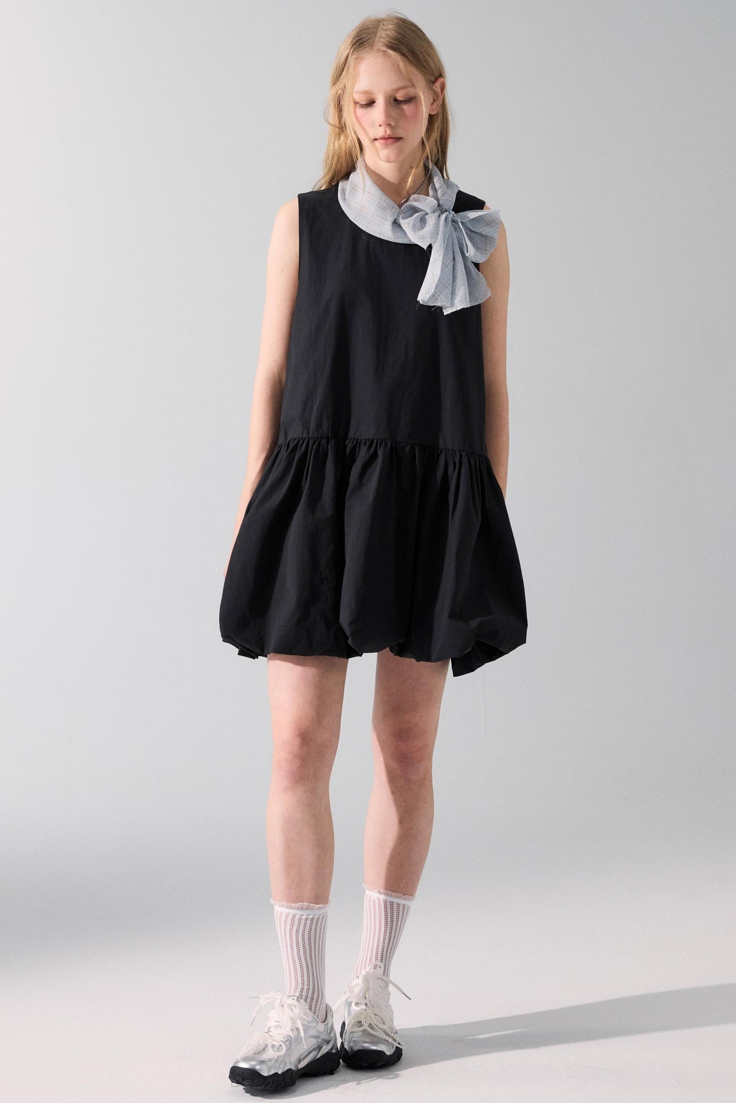 Chic Cloud Hem Dress