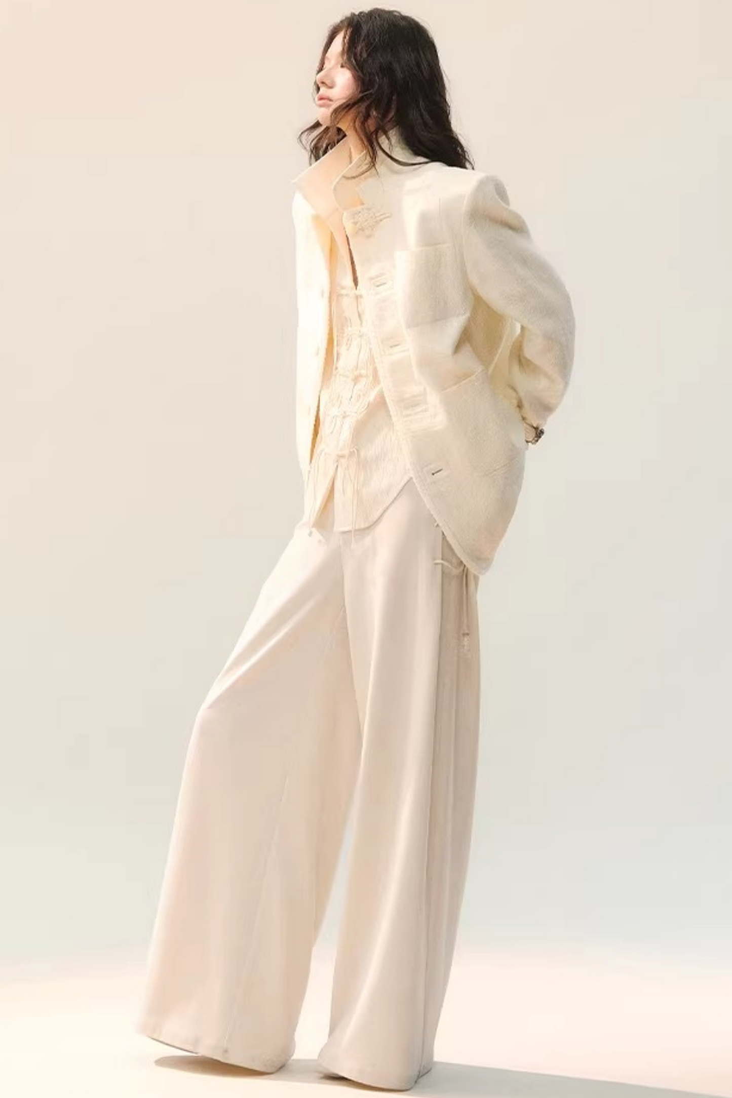 Pleated Shadow Shirt