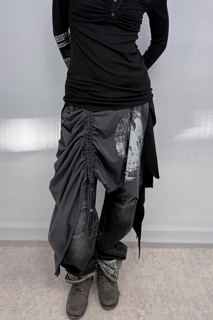 Autumn Original Fringe Wrap Skirt