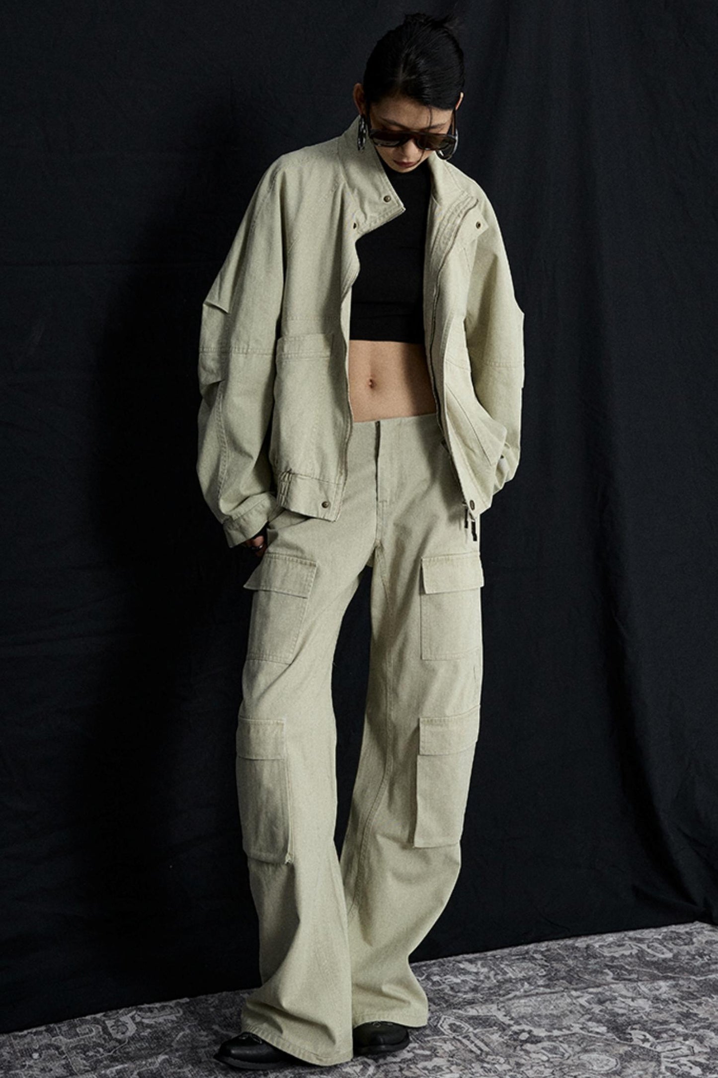 Modern Khaki Cargo Pants