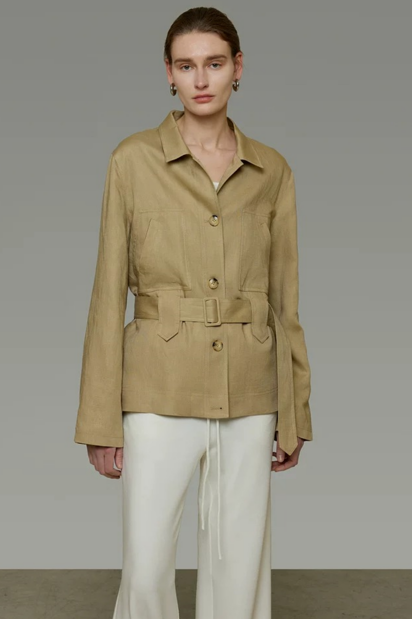 Unspoken Slim Fit Trench Coat