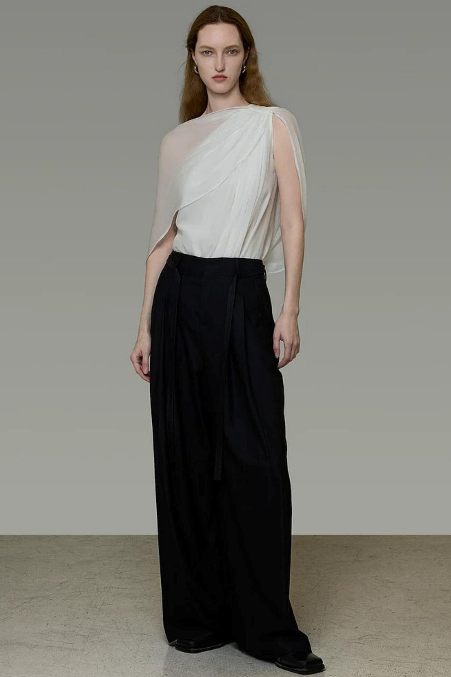 Elegant High-Waisted Trousers