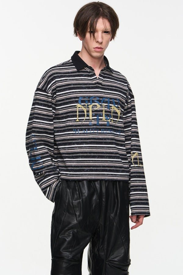 Vintage Polo Stripe T-Shirt