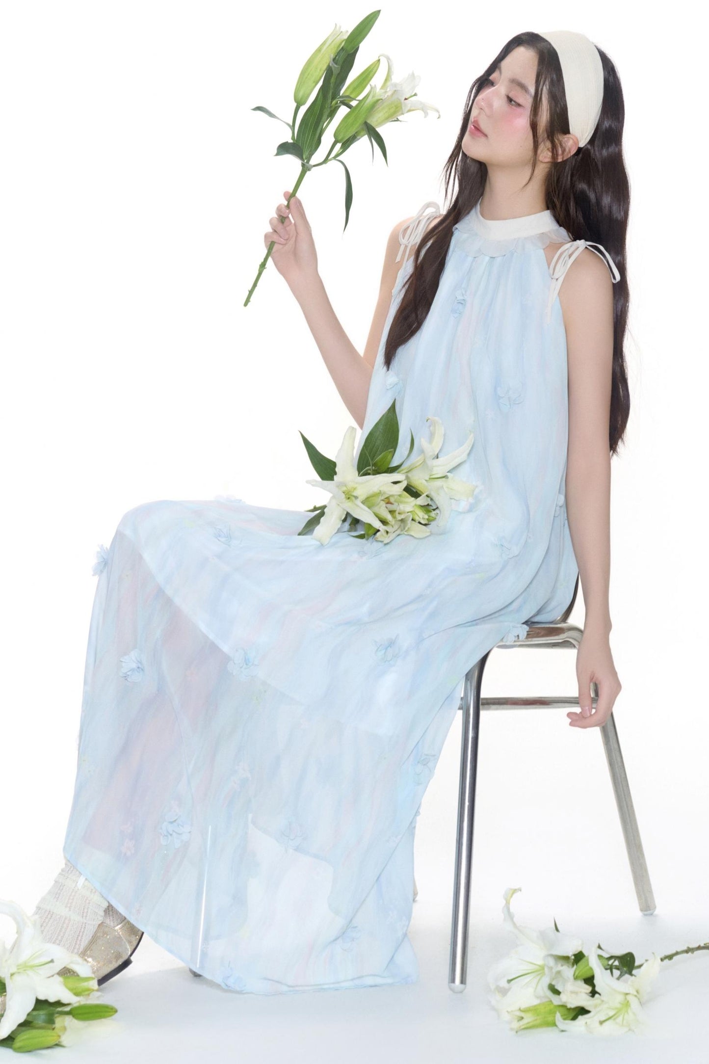 Floral Fairy Chiffon Dress