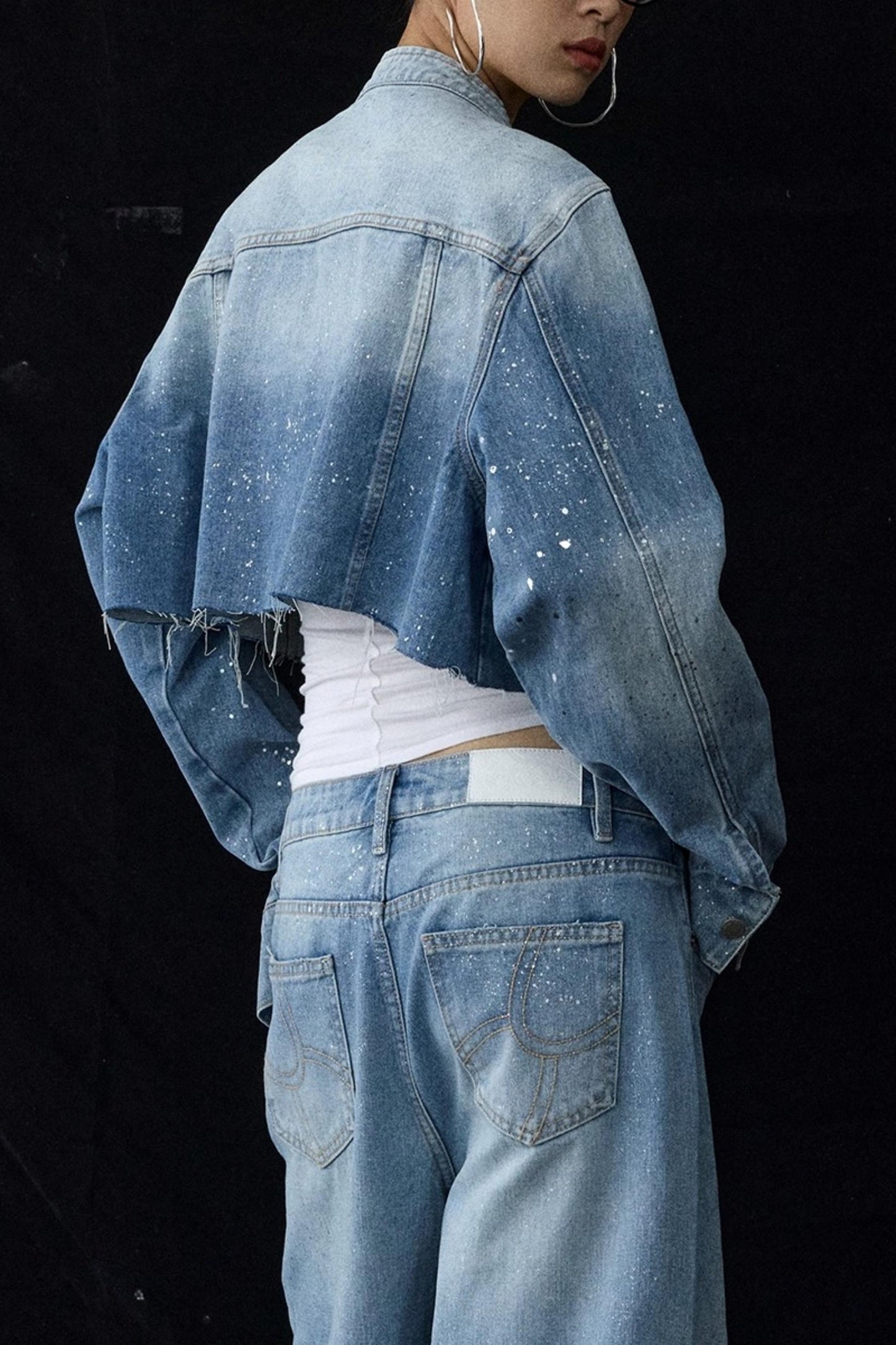 Blue Winter Denim Jacket