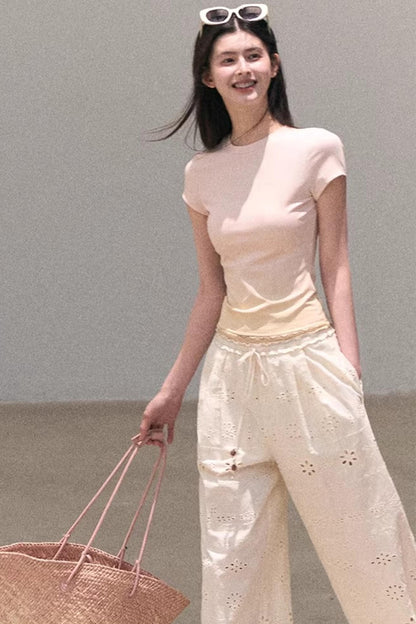 Melody Gradient Lace Top