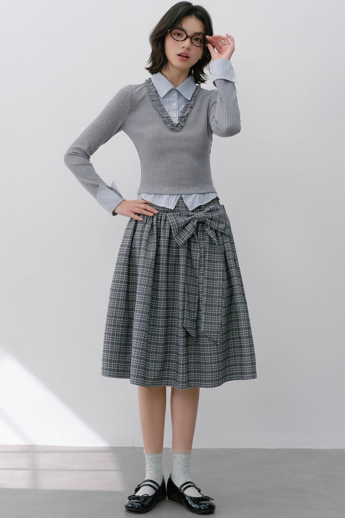 Patchwork Striped Top