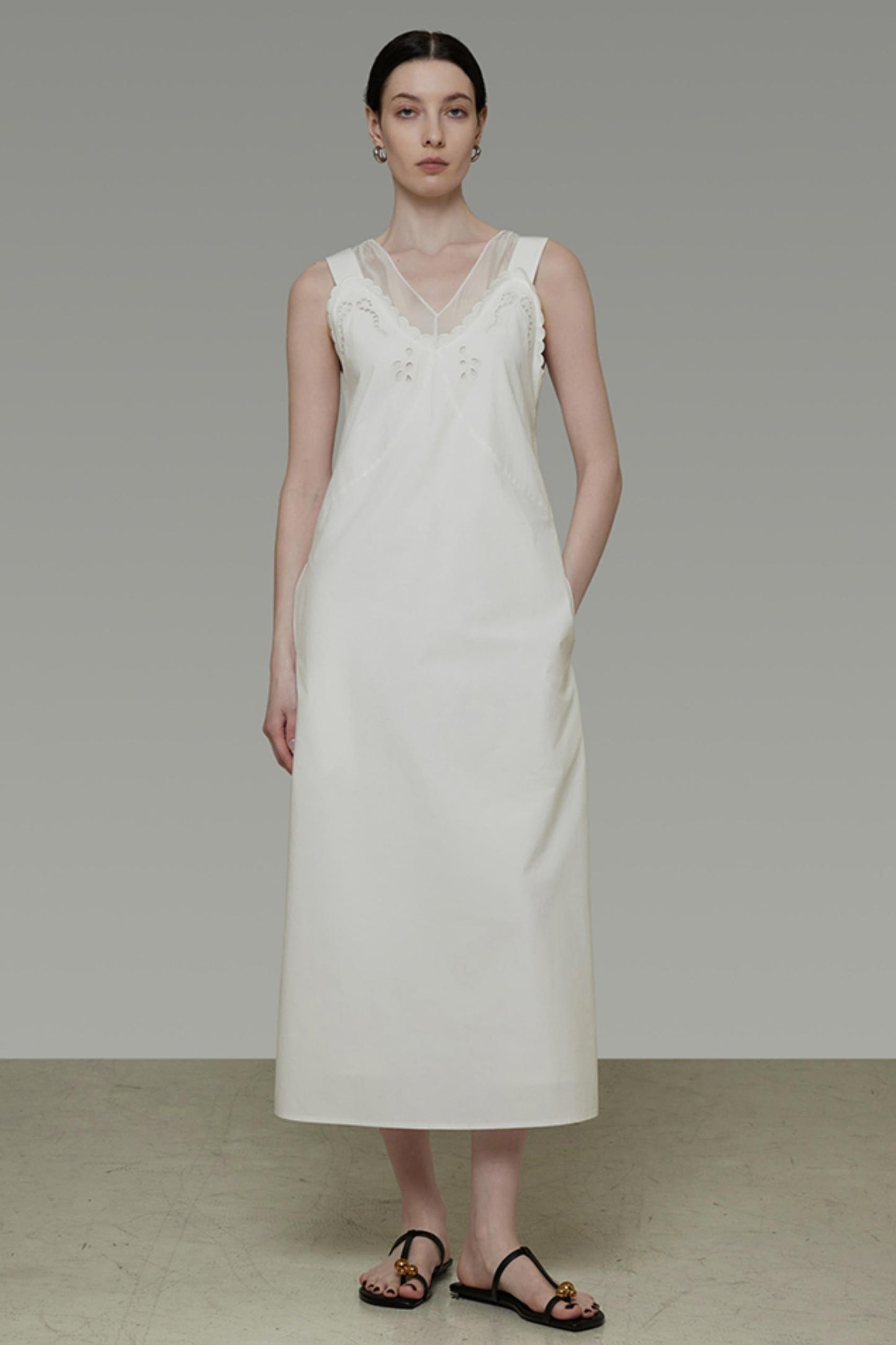 Hollow Embroidery Dress