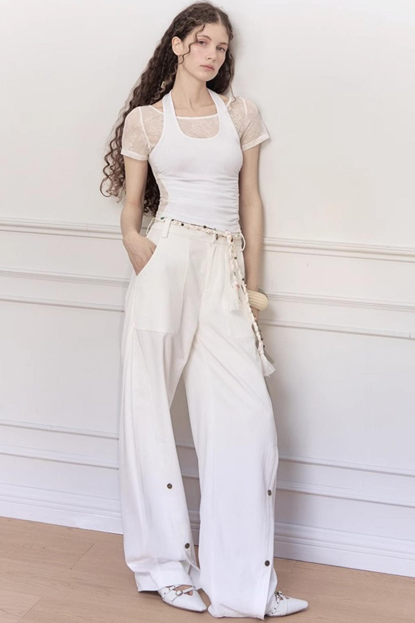 Elegant Wide-Leg Pants
