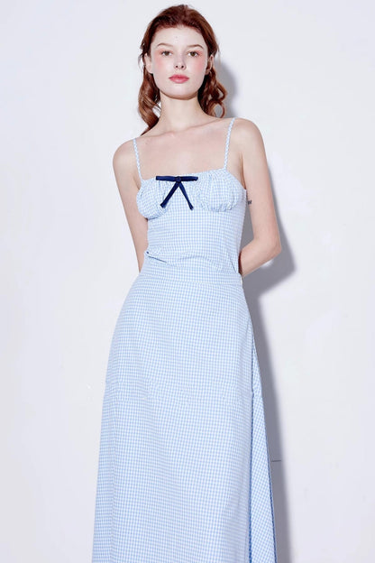 Checkered Sweetheart Summer Skirt Set-Up