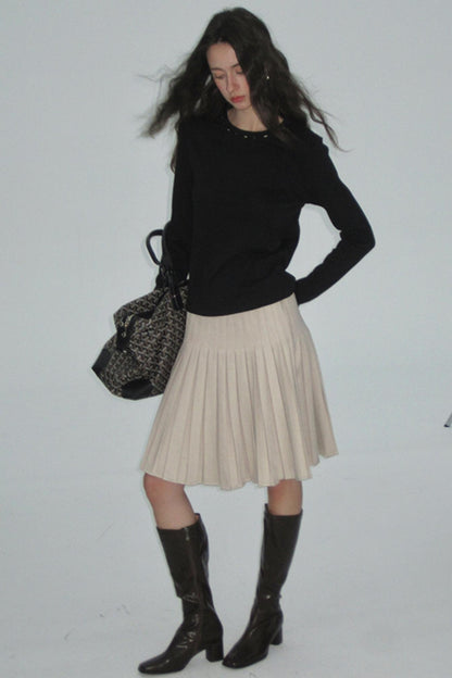 Structure Long-Sleeved T-Shirt