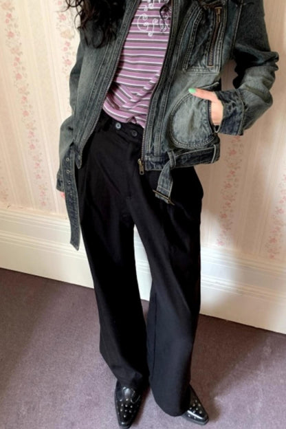 Night Feast Woolen Pants