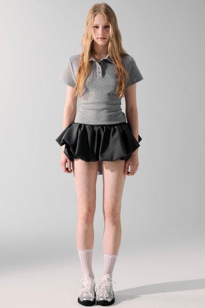 Gray Bow Tie T-Shirt