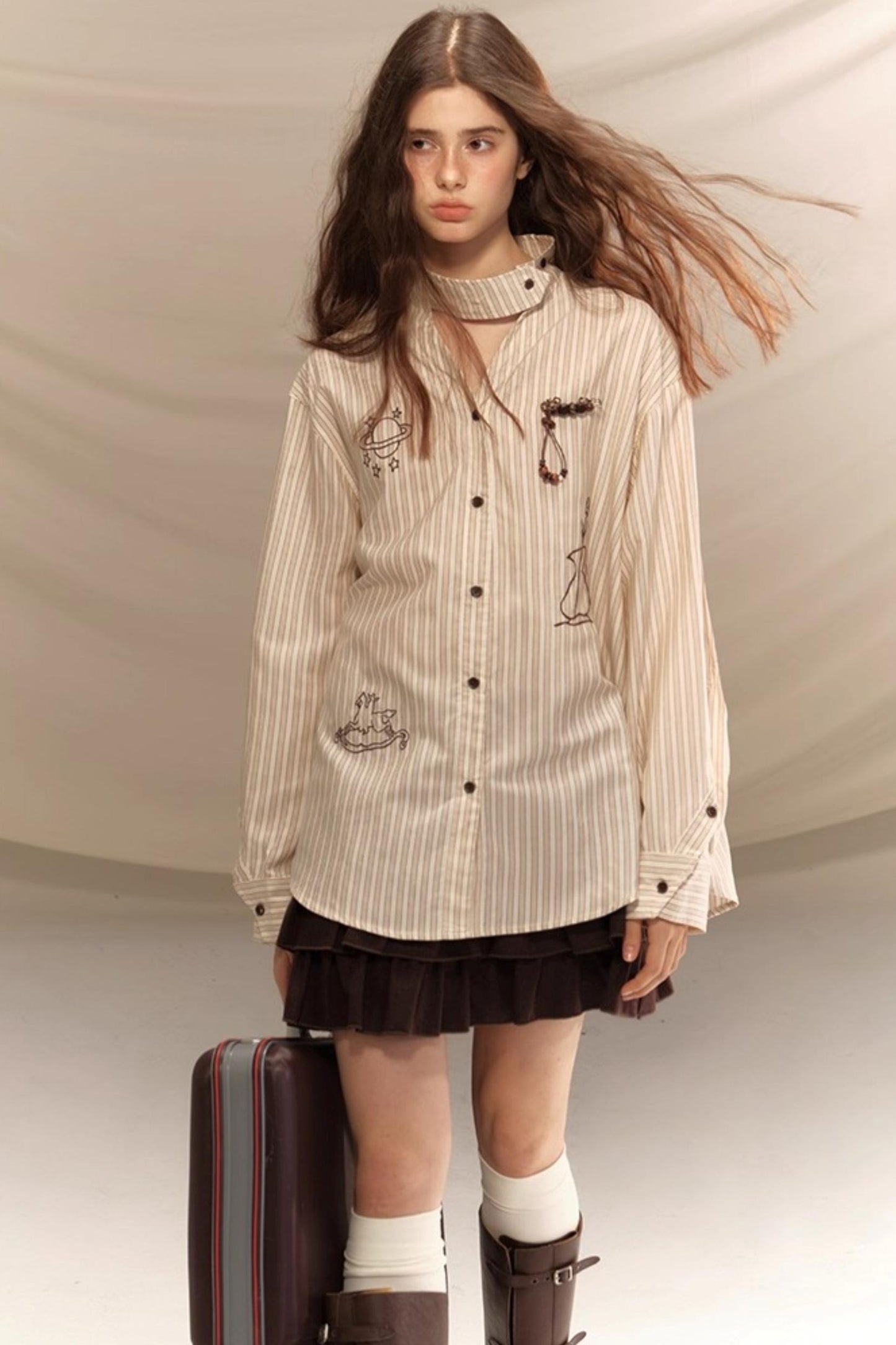 Vintage Pin Striped Shirt