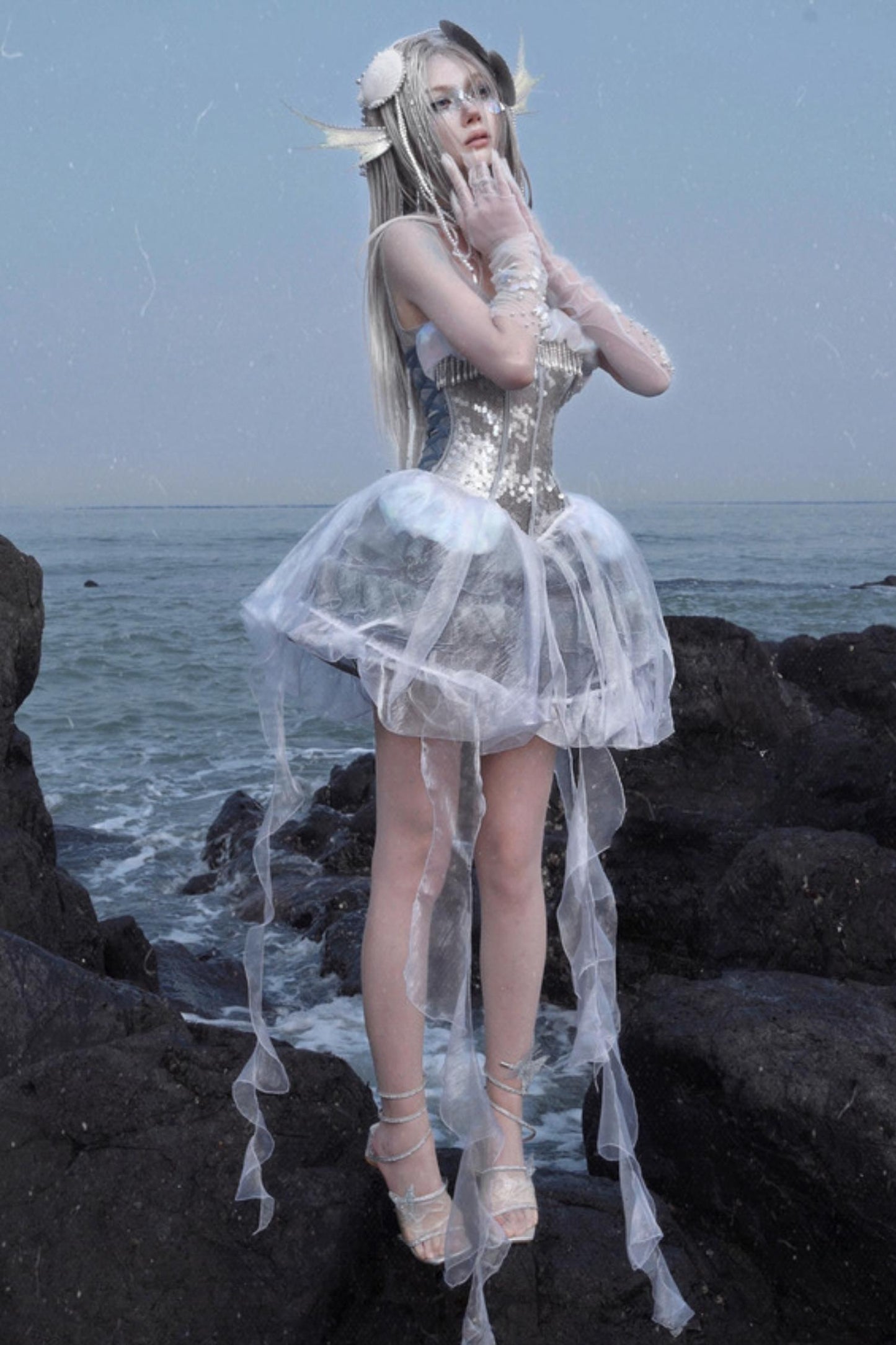 Seaside Sequin Dress