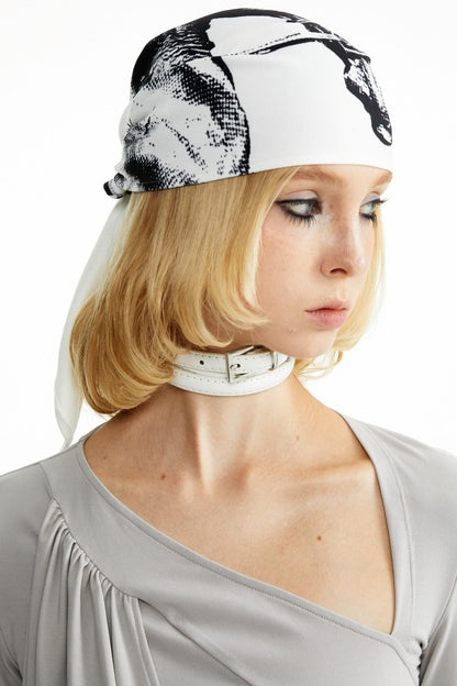 Multicolor Knitted Bandana