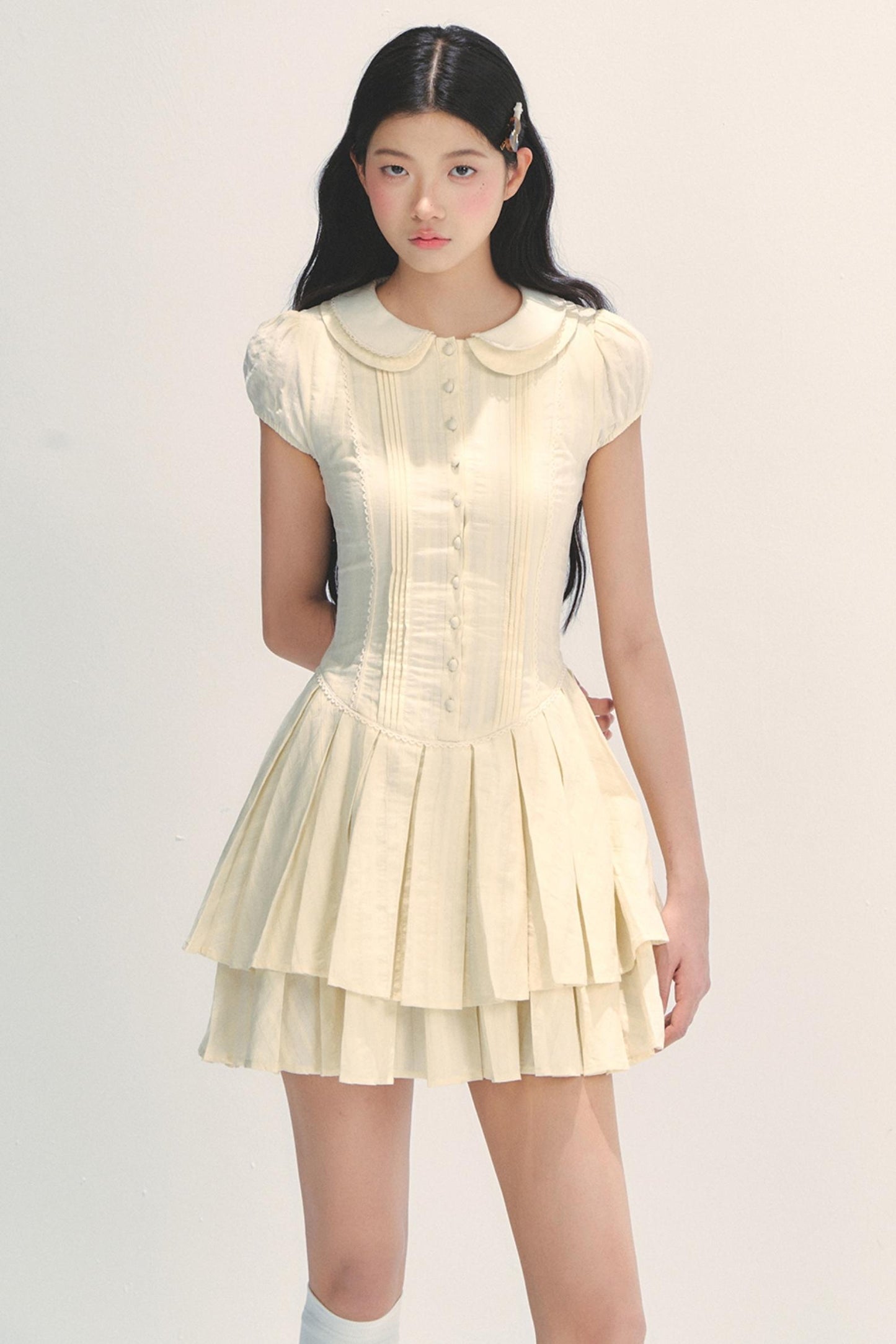 Park Pleated Dress