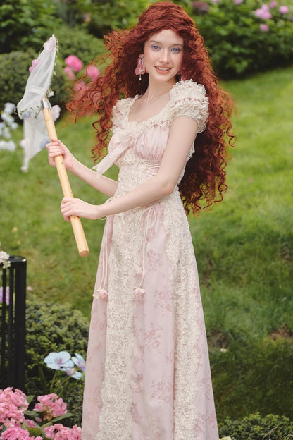 French Sweet Lace Dress