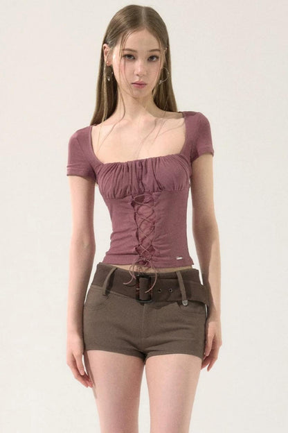 Sweet Retro Mesh Top