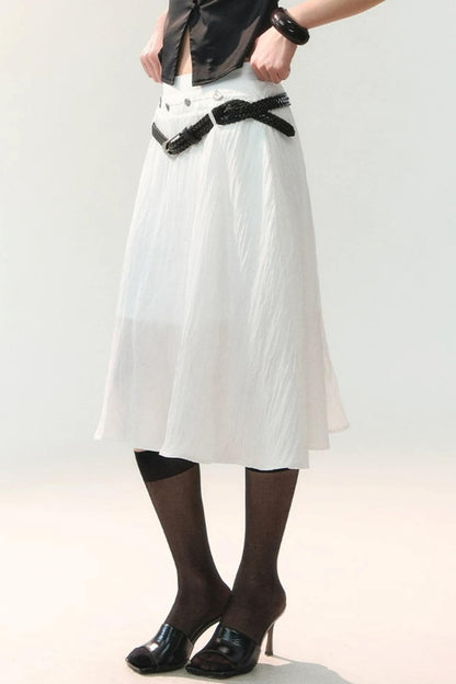Deconstructing Era A-Line Skirt