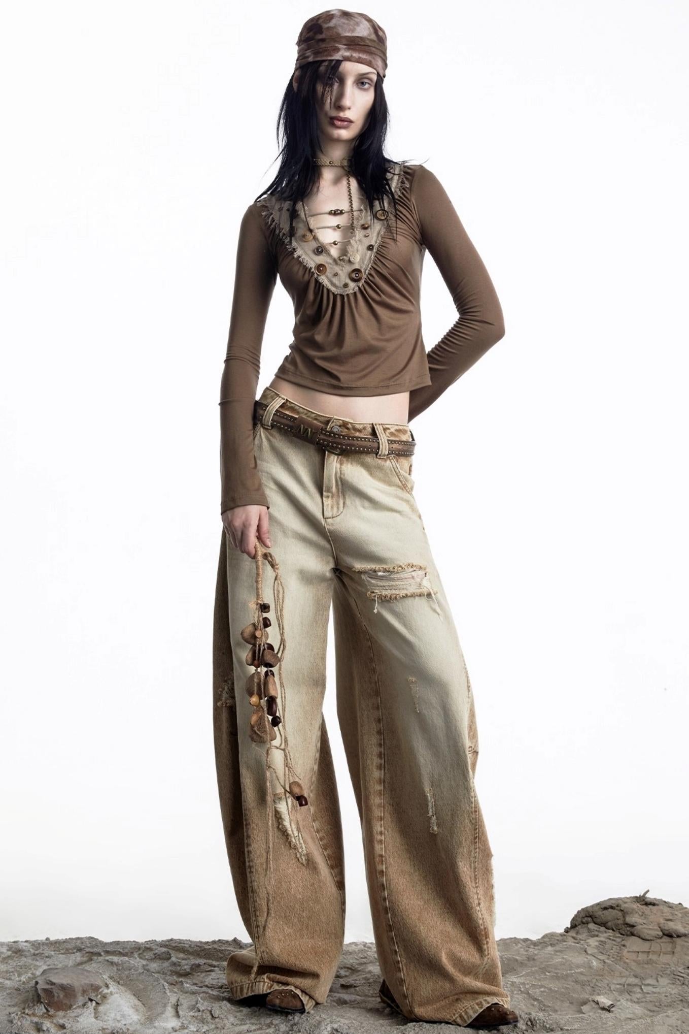 Lyocell Nomad Pleated Top