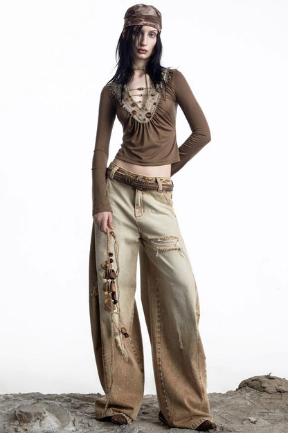 Lyocell Nomad Pleated Top