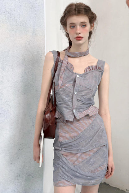 Sweet Camisole Skirt Set-Up