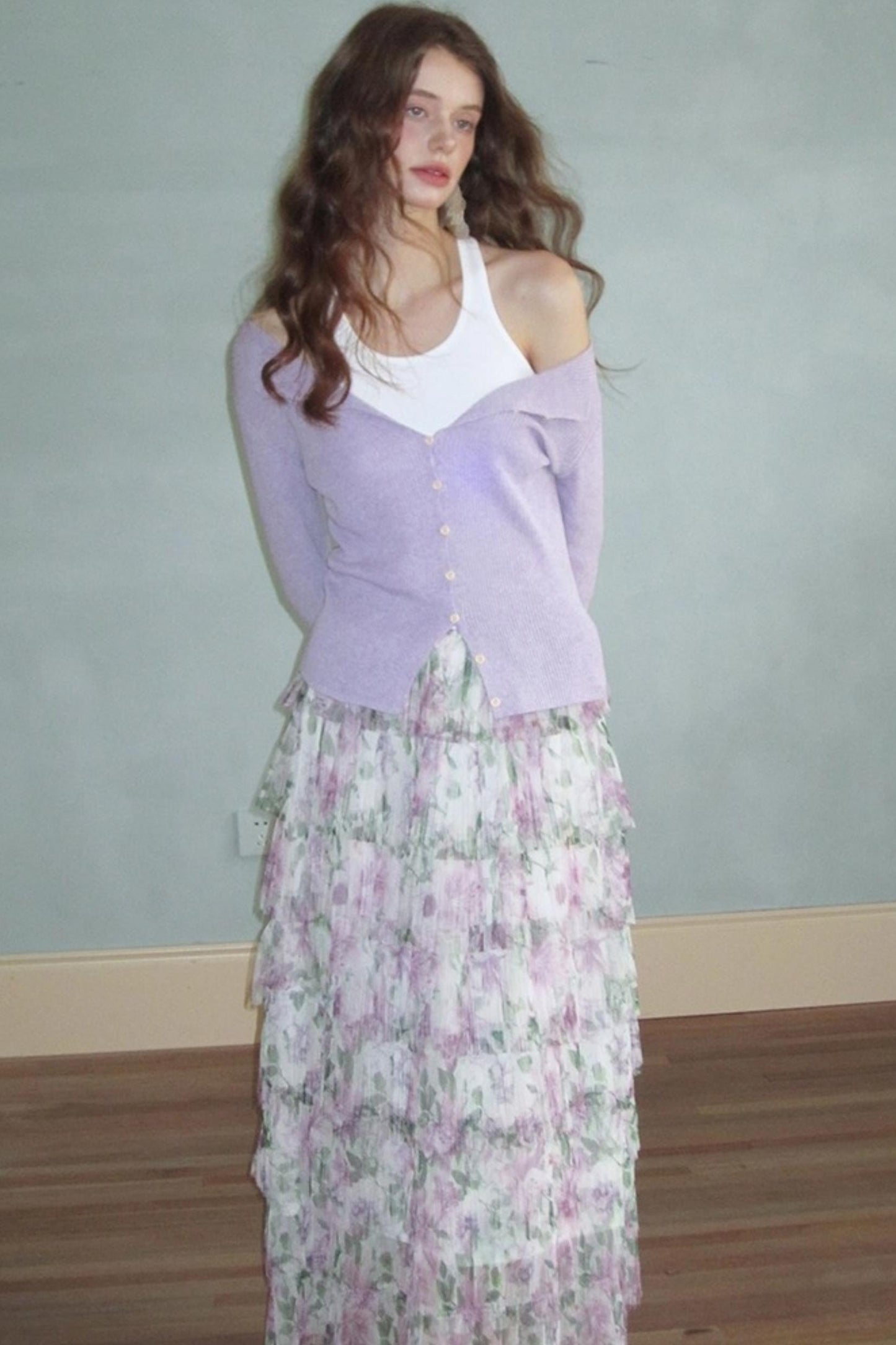 Tatasi Floral Romance Skirt