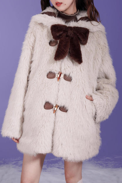 Little Bear Faux Fur Coat