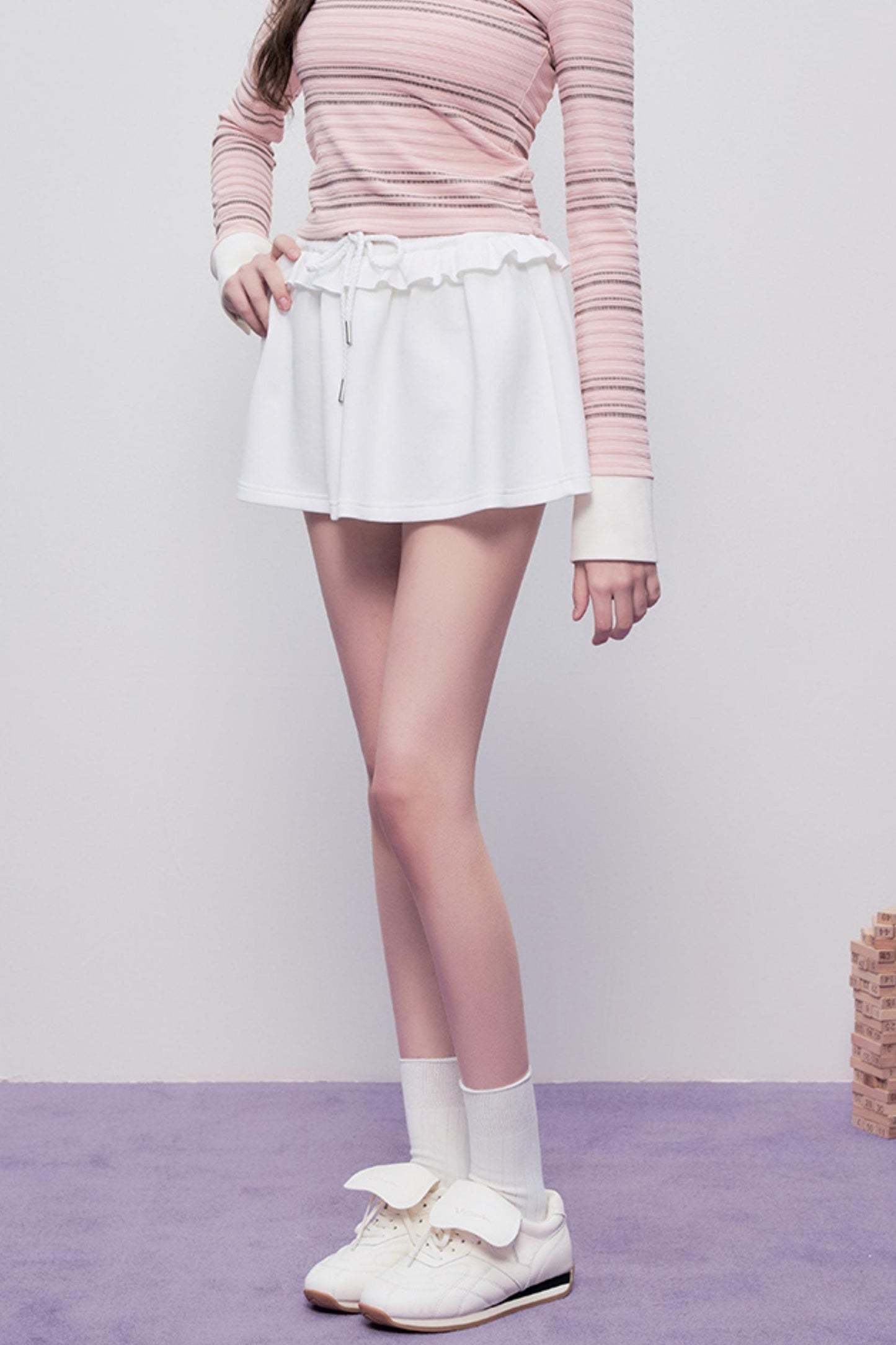 Lotus Hem Sports Skirt