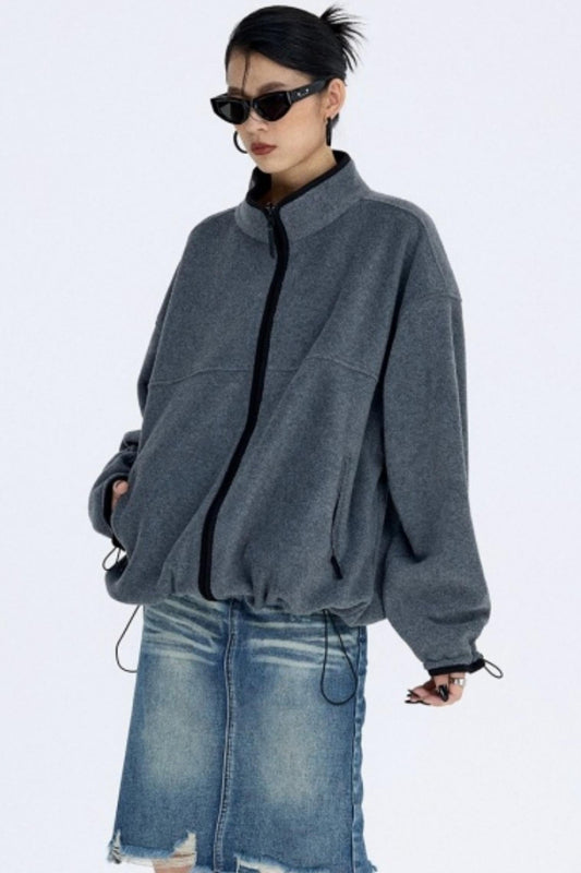 Seagull Gray Fleece Jacket