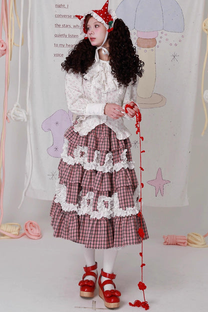 Showa Retro Lolita Skirt
