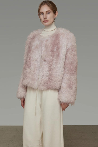 Plush Winter Cropped Jacket