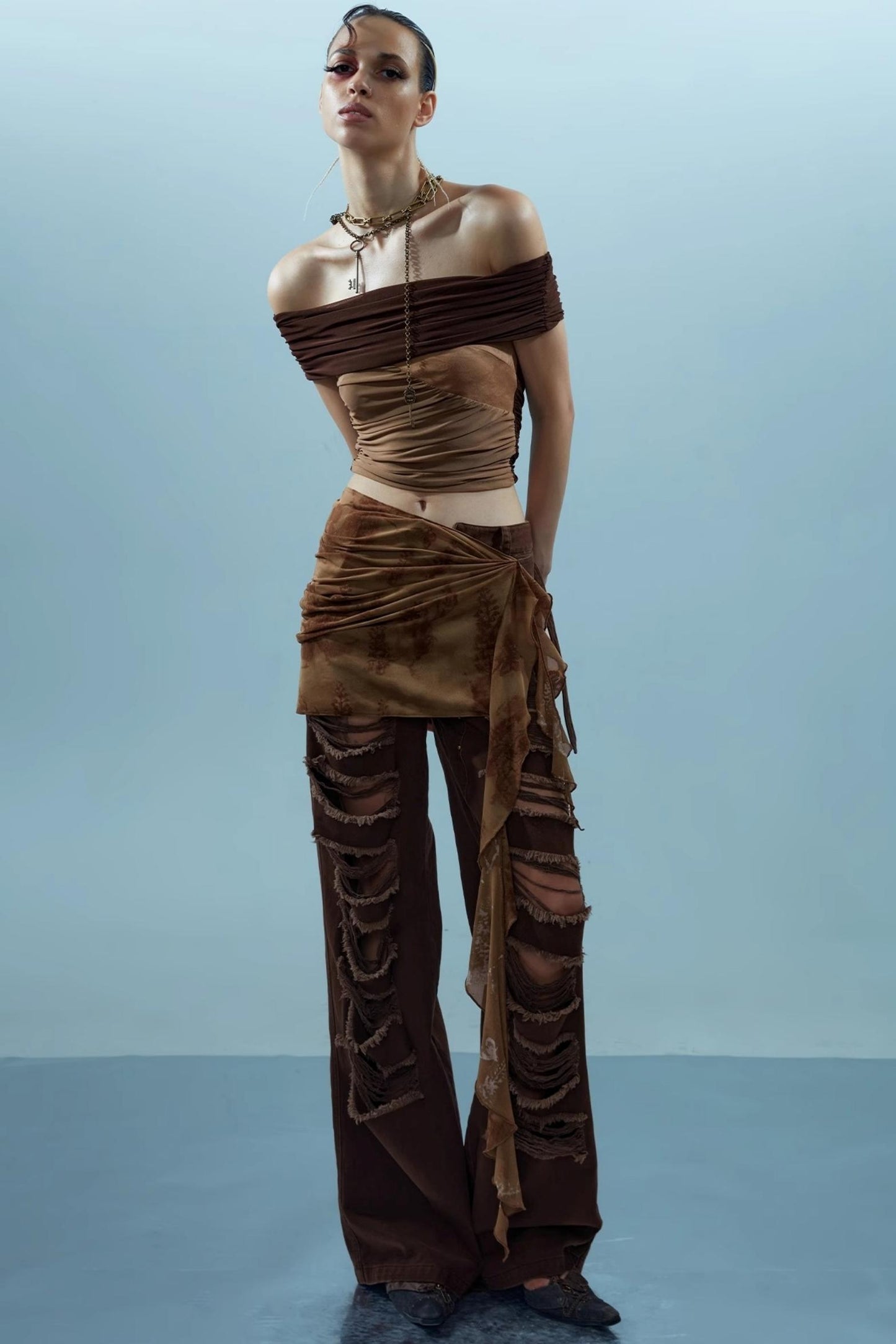 Ring Asymmetrical Tee