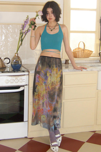 Dawn Dance Mesh Skirt
