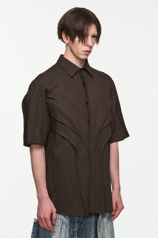 Stripe Fusion Short Sleeve Shirt