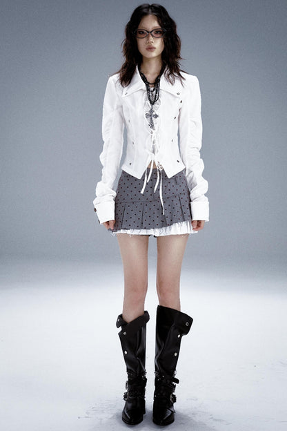 Spring Silhouette White Shirt