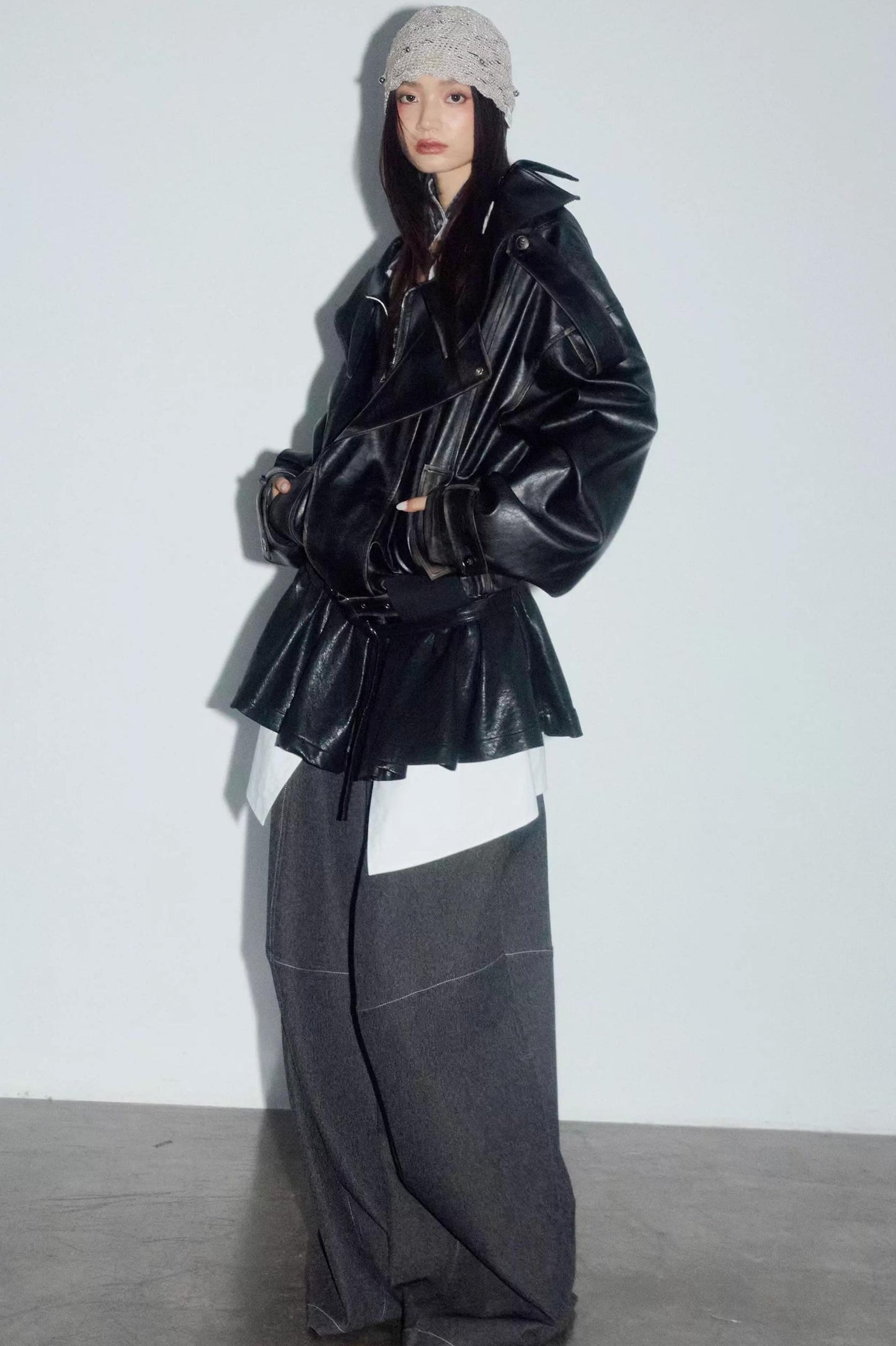 Dark Romantic Leather Jacket